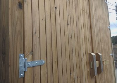 Fabricación de caseta de madera termotratada en Pontevedra