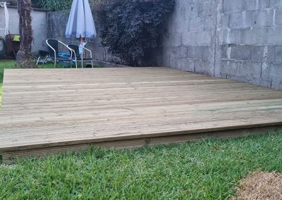 Construcción de pérgola de madera en Pontevedra