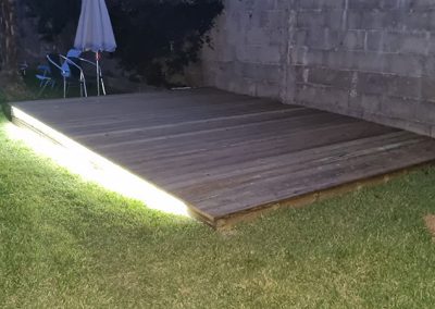 Construcción de pérgola de madera en Pontevedra